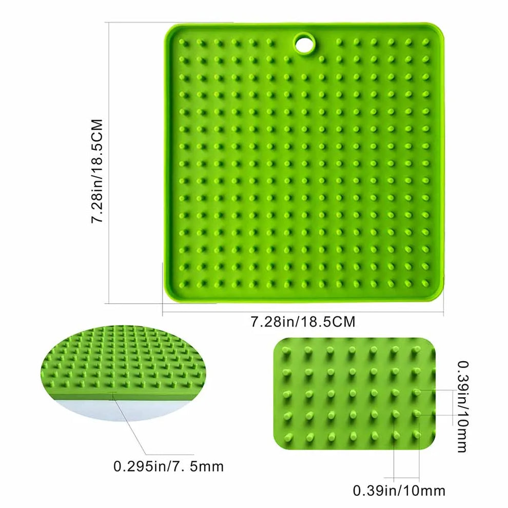 Mat for Dogs Cats Slow Food Bowls Silicone Pets Feeding Lick Pad Pet S ...